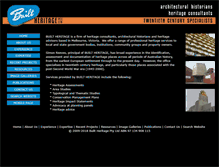 Tablet Screenshot of builtheritage.com.au